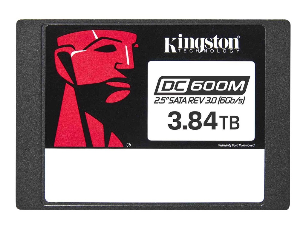Kingston DC600ME - SSD - Enterprise, Mixed Use - verschlüsselt - 3.84 TB - intern - 2.5" (6.4 cm)