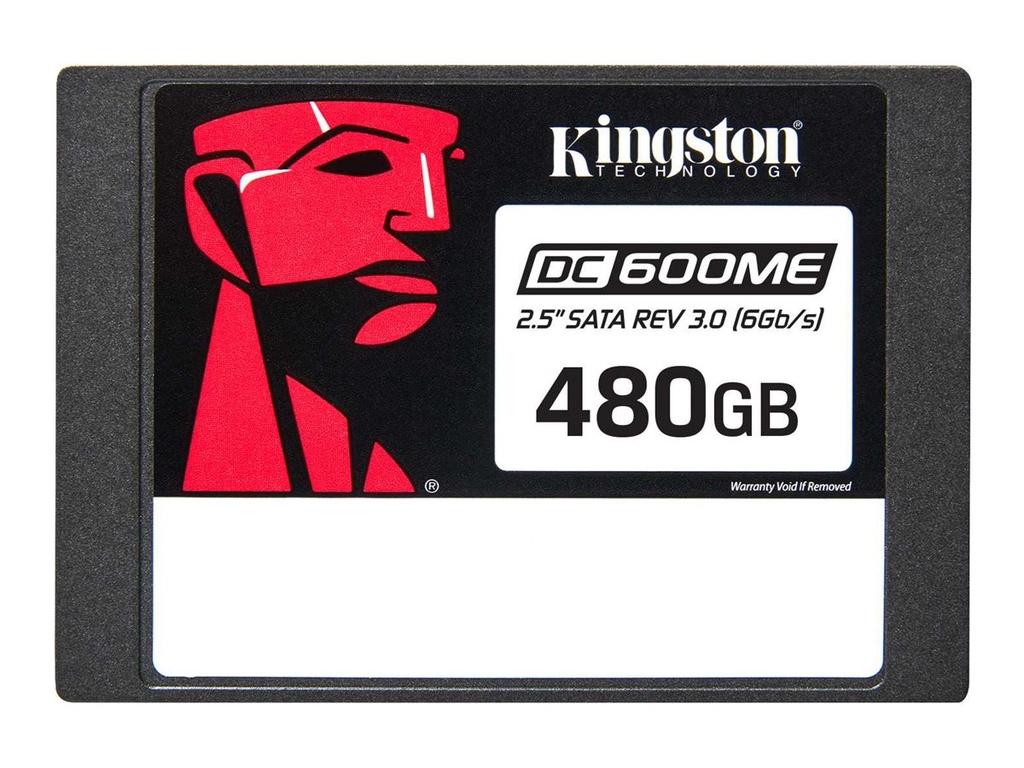 Kingston DC600ME - SSD - Mixed Use - verschlüsselt - 480 GB - intern - 2.5" (6.4 cm)