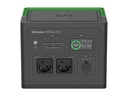 APC Schneider OffGrid 730 - Tragbares kraftwerk - LCD, Lithium-Ionen, 2 CEE 7/3 Schuko-Steckdosen, Sinuswelle, 3 USB-A, 1 USB-C, kabelloses Laden