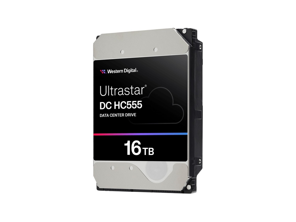 WD Ultrastar DC HC555 - Festplatte - Datencenter - verschlüsselt - 16 TB - intern - 3.5" (8.9 cm)