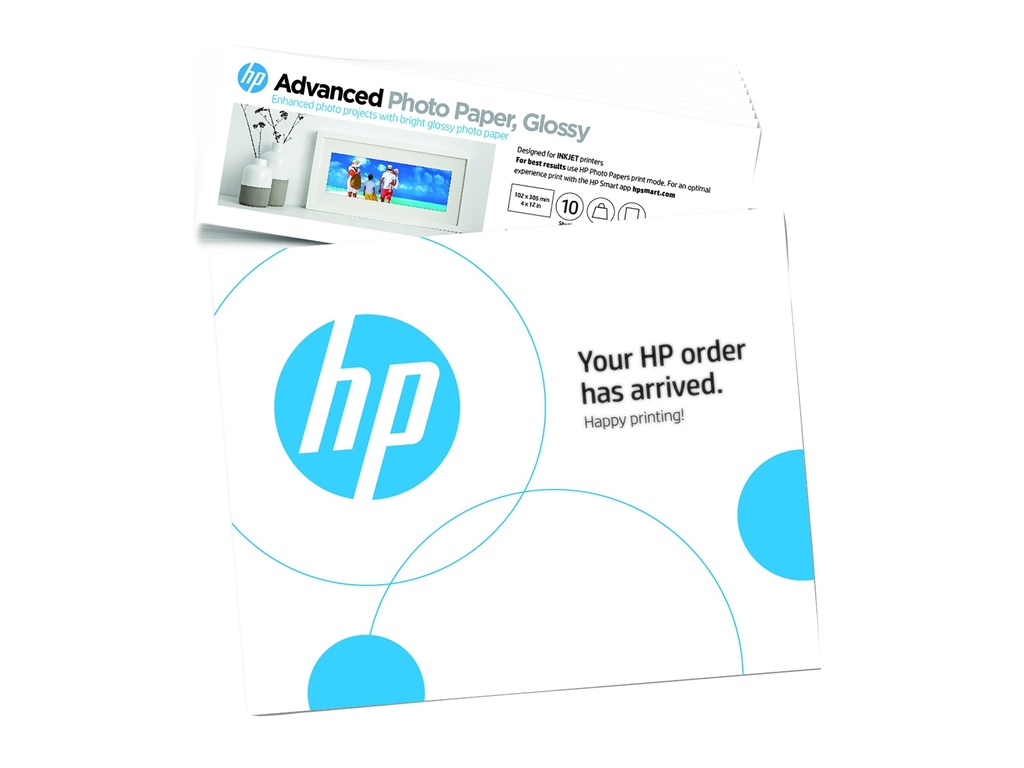 HP Advanced - Glänzend - 10,5 mil - 102 x 305 mm