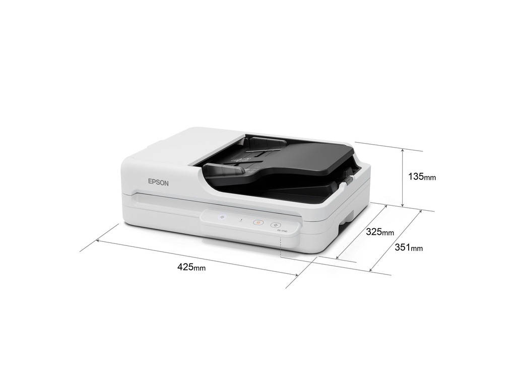 Epson WorkForce DS-1730 - Dokumentenscanner - Duplex - 215.9 x 3048 mm - 1200 dpi x 1200 dpi - bis zu 30 Seiten/Min. (einfarbig)