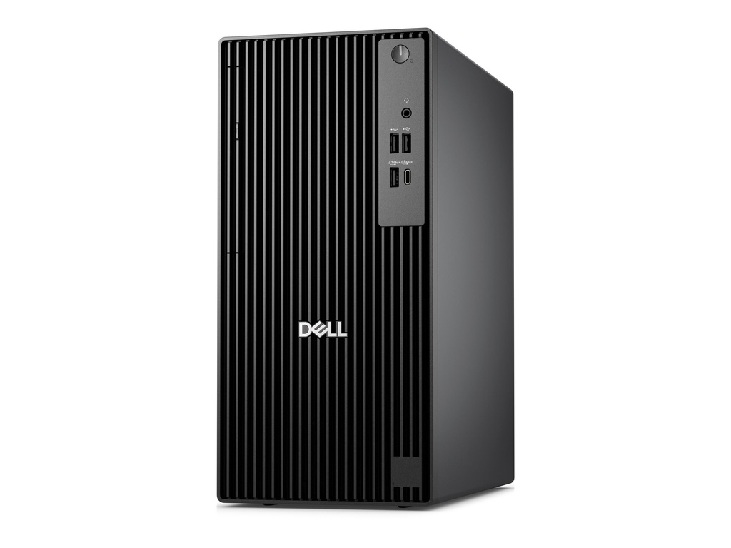 Dell Pro Tower QCT1250 - Tower - Core Ultra 7 265 / 2.4 GHz - RAM 16 GB - SSD 512 GB - NVMe, TLC - DVD SuperMulti - Intel Graphics - 1GbE - Win 11 Pro - Monitor: keiner - Schwarz - BTS - mit 1 Jahr Vor-Ort-Basisgarantie (AT, DE - 2 Jahre)