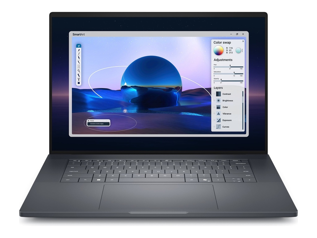 Dell Pro Max 16 Premium MA16250 - Intel Core Ultra 7 265H / 2.2 GHz - vPro Enterprise - Win 11 Pro - RTX PRO 2000 Blackwell - 32 GB RAM - 1 TB SSD Performance, NVMe, TLC, SED - 40.646 cm (16")