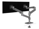Ergotron LX Pro - Befestigungskit (Doppelarm) - für 2 LCD-Displays - Lochplatte-Montage - Aluminium - Dunkelgrau - Bildschirmgröße: bis zu 61 cm (bis zu 24 Zoll)