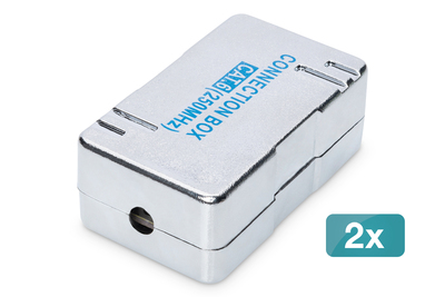 DIGITUS CAT 6 Verbindungsmodul für Twisted Pair Kabel - 2 Stk.