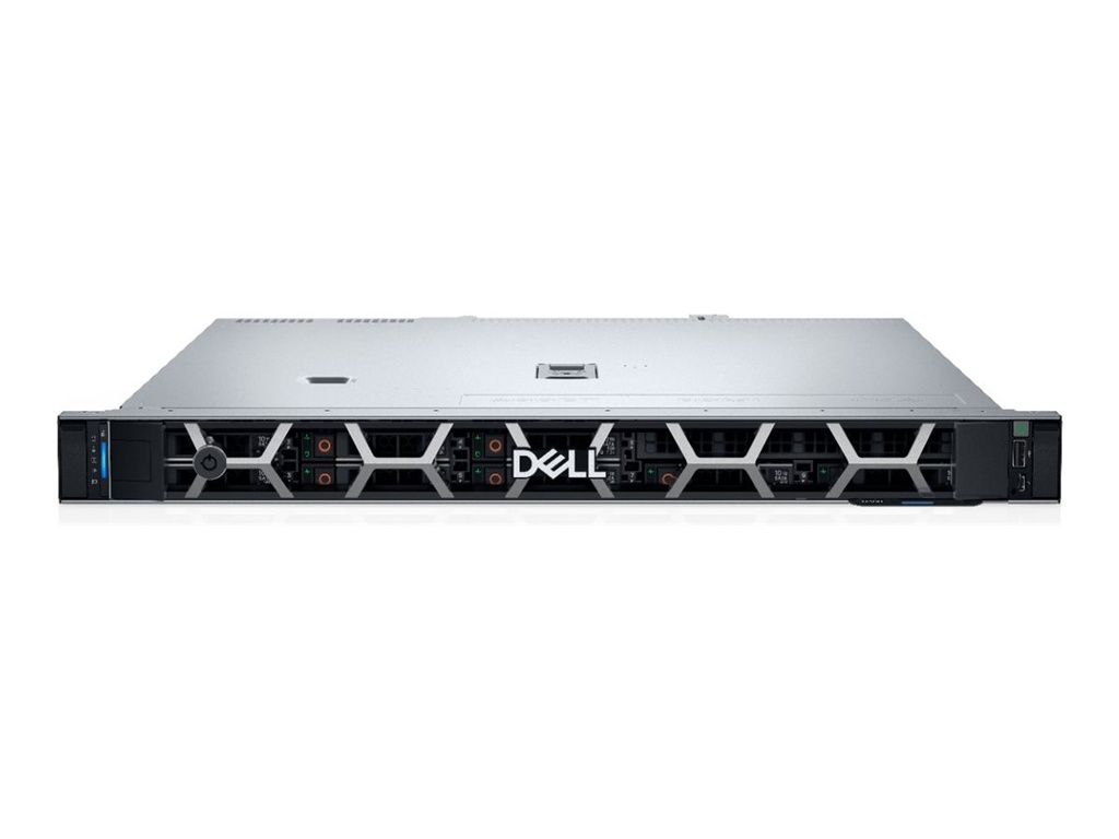 Dell PowerEdge R360 - Server - Rack-Montage - 1U - 1-Weg - 1 x Xeon 6357P / 3 GHz - RAM 32 GB - SAS - Hot-Swap 6.4 cm (2.5")