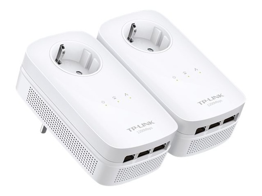 [TL-PA8030P KIT] TP-LINK TL-PA8030P KIT - Starter Kit - Powerline Adapter 1GbE, HomePlug AV (HPAV)