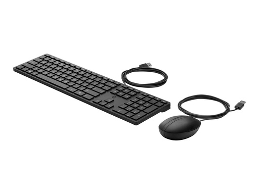[9SR36UT#ABE] HP Desktop 320MK - Tastatur-und-Maus-Set - full size