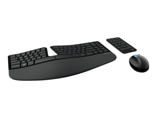 [L5V-00007] Microsoft Sculpt Ergonomic Desktop - Set aus Tastatur, Maus und Ziffernblock