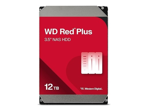 [7211312T-6050100-000-RS] QNAP WD Red Plus - Festplatte - 8 TB - intern - 3.5" (8.9 cm)