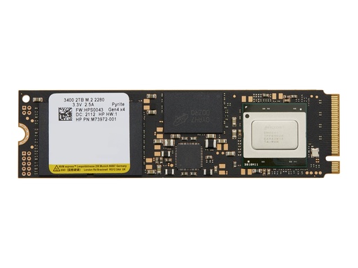 [AL0N0AA] HP  SSD - 2 TB - intern - M.2 2280 - PCIe 4.0 x4 (NVMe)