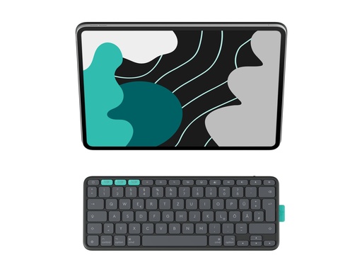 [920-013382] Logitech Flip Folio - Tastatur und Foliohülle