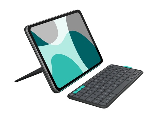[920-013397] Logitech Flip Folio - Tastatur und Foliohülle