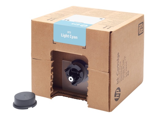 [4UV88A] HP 873 - 3 L - hell Cyan - original - Latex - Tintenpatrone