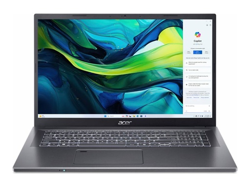 [NX.J1UEG.00C] Acer Aspire 17 A17-51GM - Intel Core 7 150U / 1.8 GHz - Win 11 Pro - GF RTX 2050 - 32 GB RAM - 1.024 TB SSD NVMe - 43.9 cm (17.3")