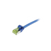 [S217941] Synergy 21 Patchkabel RJ45 CAT6A 500Mhz blau S/FTP slimline rund d - Kabel - Digital/Daten