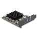 [90891] Delock PCI Express x4 Karte zu 1 x USB Type-C 20 Gbps+ 2 Typ-A 10 - Low Profile - Digital/Daten