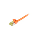 [S217978] Synergy 21 Patchkabel RJ45 CAT6A 500Mhz orange S/FTP slimline rund d - Kabel - Netzwerk