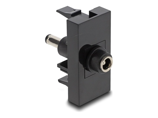[90962] Delock Easy 45 - Einrastmodul - to DC 5.5 x 2.1 mm male - DC 5,5 x 2,5 mm (weiblich)