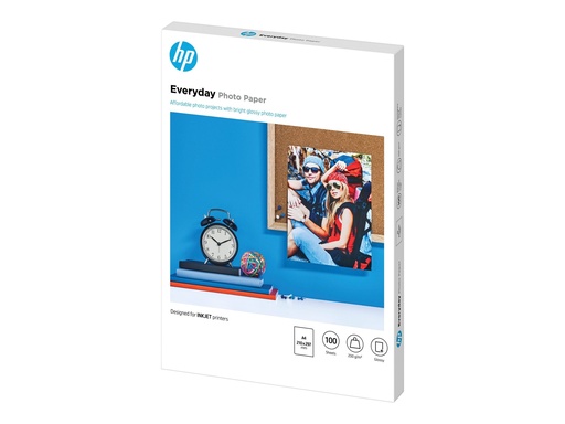 [Q2510A] HP Everyday Photo Paper - Glänzend - A4 (210 x 297 mm)