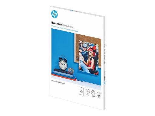 [Q5451A] HP Everyday Photo Paper - Glänzend - 8 mil - A4 (210 x 297 mm)