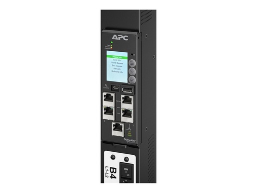 [APDU9640NMC3] APC NetShelter Rack PDU Advanced - Stromverteilungseinheit Anzeige-Modul