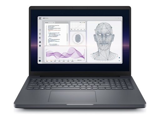 [JYVVY] Dell Pro Max 16 Plus MB16250 - Intel Core Ultra 7 265HX / 2.6 GHz - vPro Enterprise - Win 11 Pro - RTX PRO 2000 Blackwell - 32 GB RAM - 1 TB SSD SED, Performance, Class 40, NVMe, TLC - 40.646 cm (16")