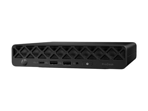 [CH7C5ET#ABD] HP ProDesk 4 G1i AI - Mini - Core Ultra 7 265T - RAM 24 GB - SSD 512 GB - NVMe - Intel Graphics - 1GbE, Wi-Fi 6E, Bluetooth 5.3 - WLAN: 802.11a/b/g/n/ac/ax (Wi-Fi 6E)