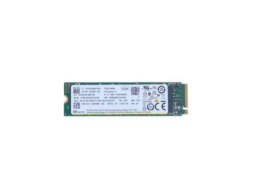 [B8BD5AA] HP  SSD - 512 GB - intern - M.2 2280 - PCIe 4.0 x4 (NVMe)