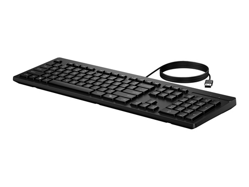 [AY2Y7AA#BED] HP 125 G2 - Tastatur - 100% - full size - USB